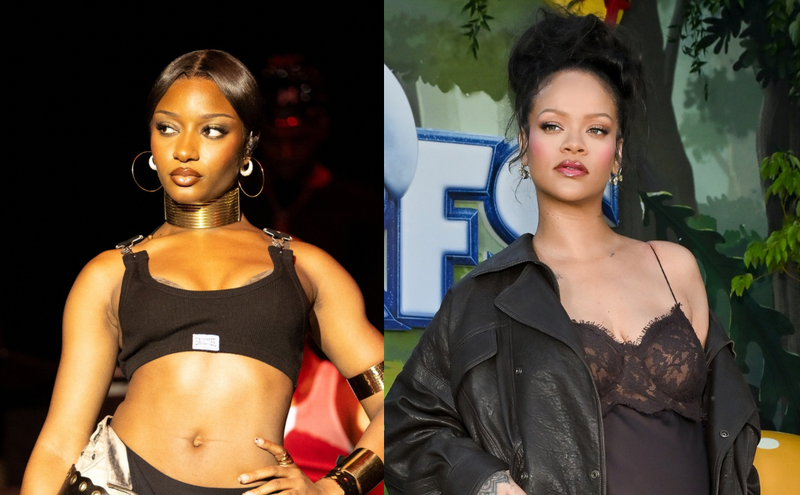 Ayra Starr Rihanna meeting