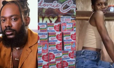 Adekunle Gold Surprises Noodle Seller