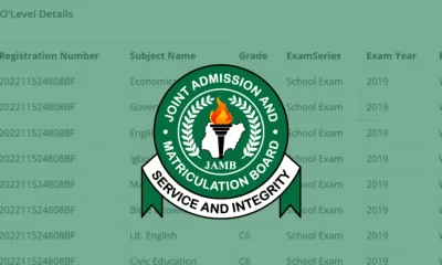 JAMB O-level Result Re-upload