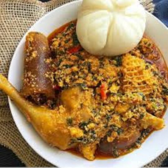 Nigerian man viral egusi video