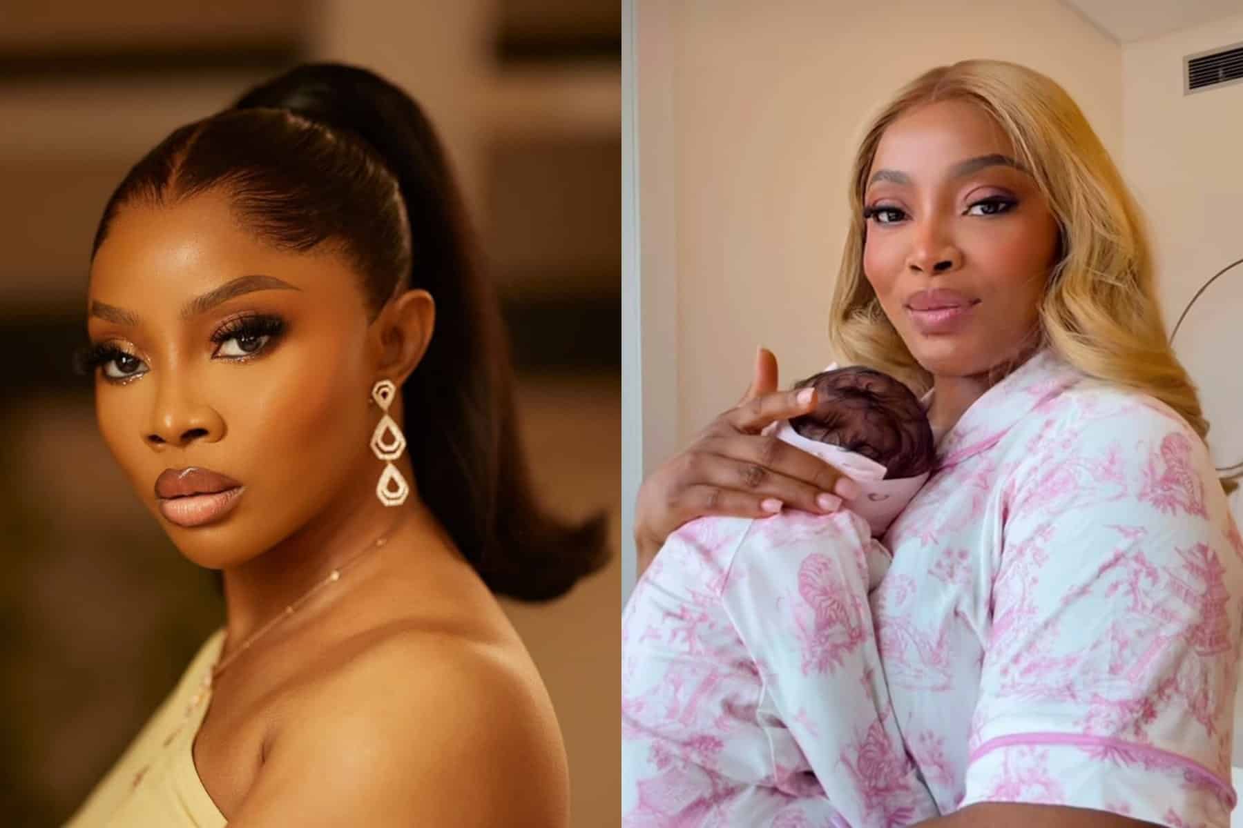 Toke Makinwa reveals she stopped breastfeeding daughte