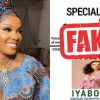 Iyabo Ojo warns a Facebook impersonator