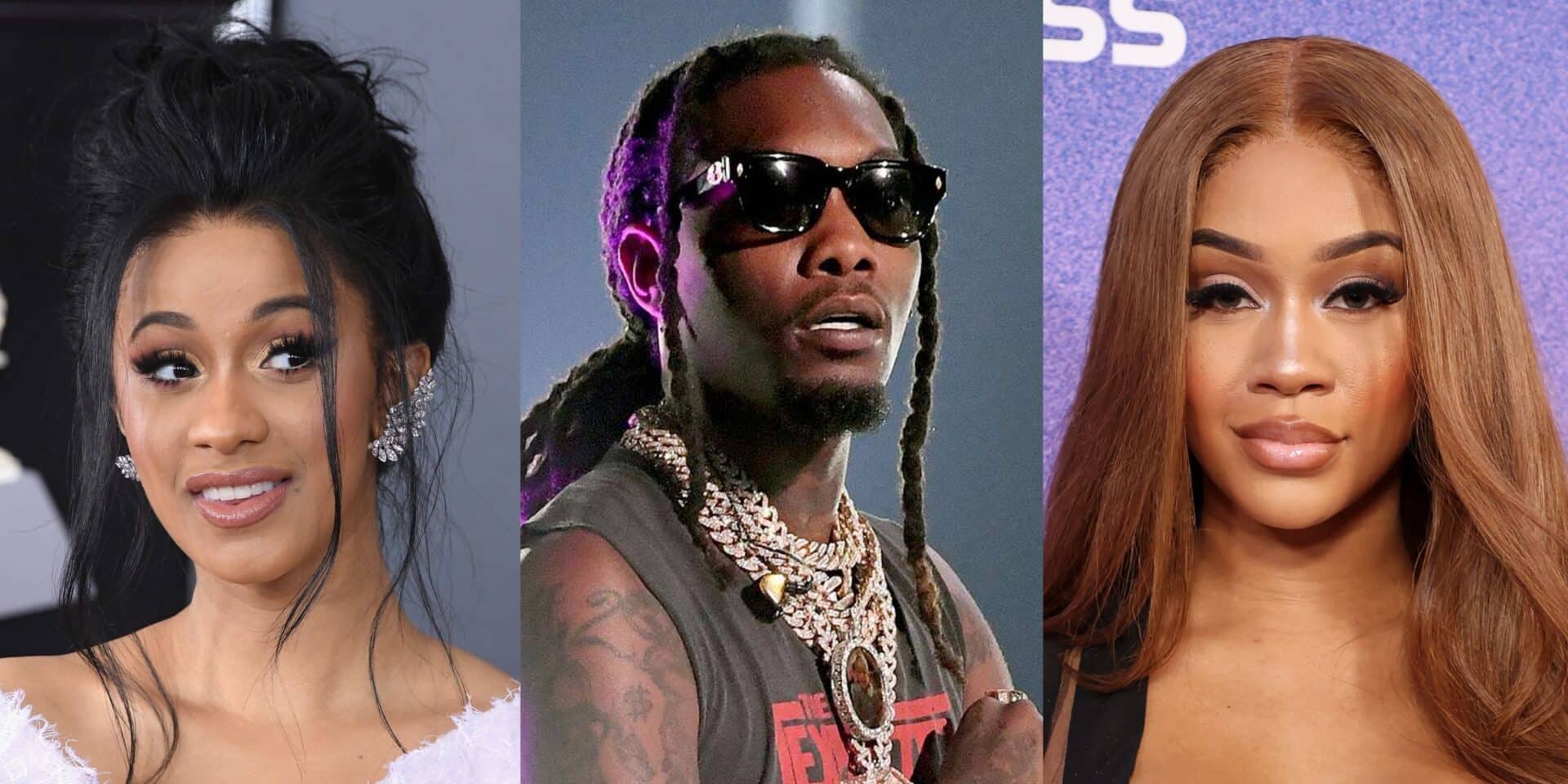 Offset denies Saweetie affair