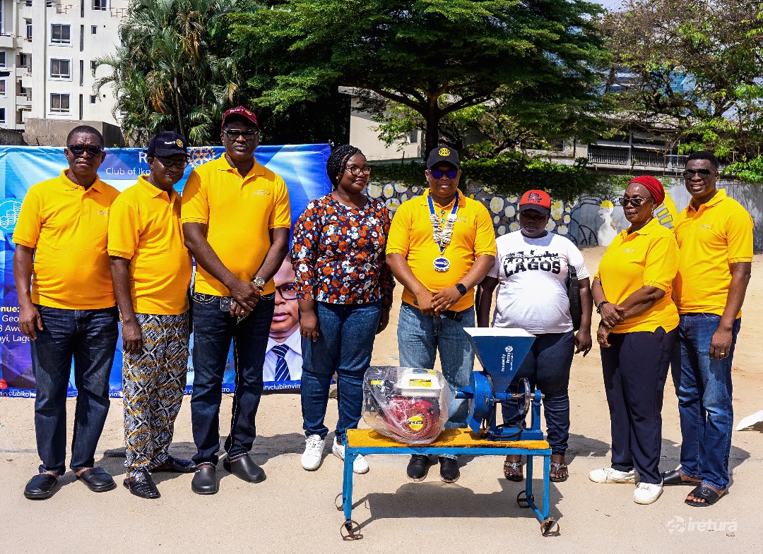 Rotary Club of Ikoyi Metro Strengthens Local Skills Through Tool Donation