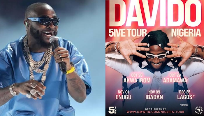 Davido tour thrills fans