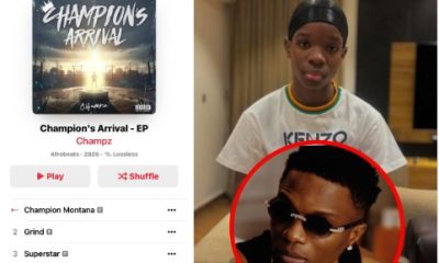 Wizkid’s 14-year-old son, Tife Balogun,
