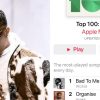 Wizkid celebrates being number one on Apple Music’s Top 100